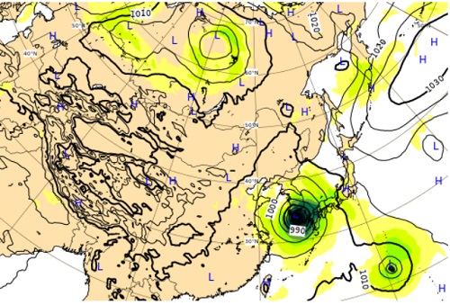 台風10号 ハイシェン の進路予想 ヨーロッパ予報は ナイスプラス