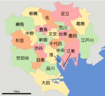 東京23区