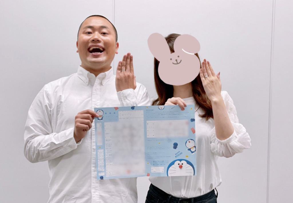 ハナコ岡部と結婚相手A子さん