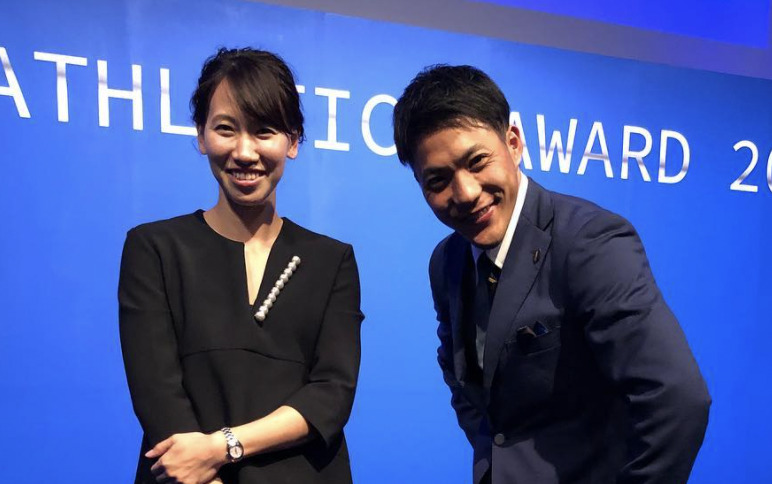 山縣亮太と福島千里