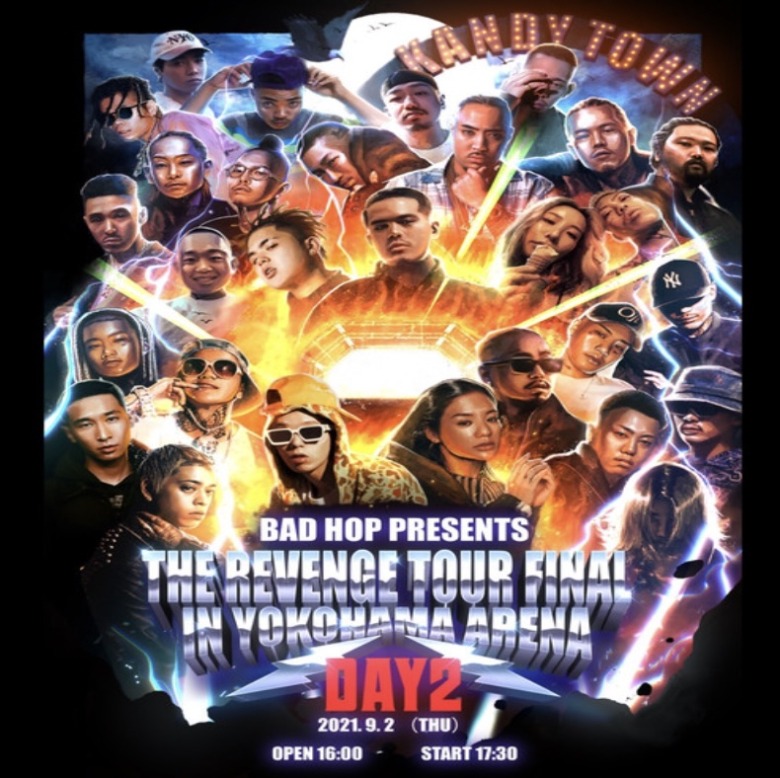 「BAD HOP THE REVENGE TOUR FINAL IN YOKOHAMA ARENA 2DAYS」