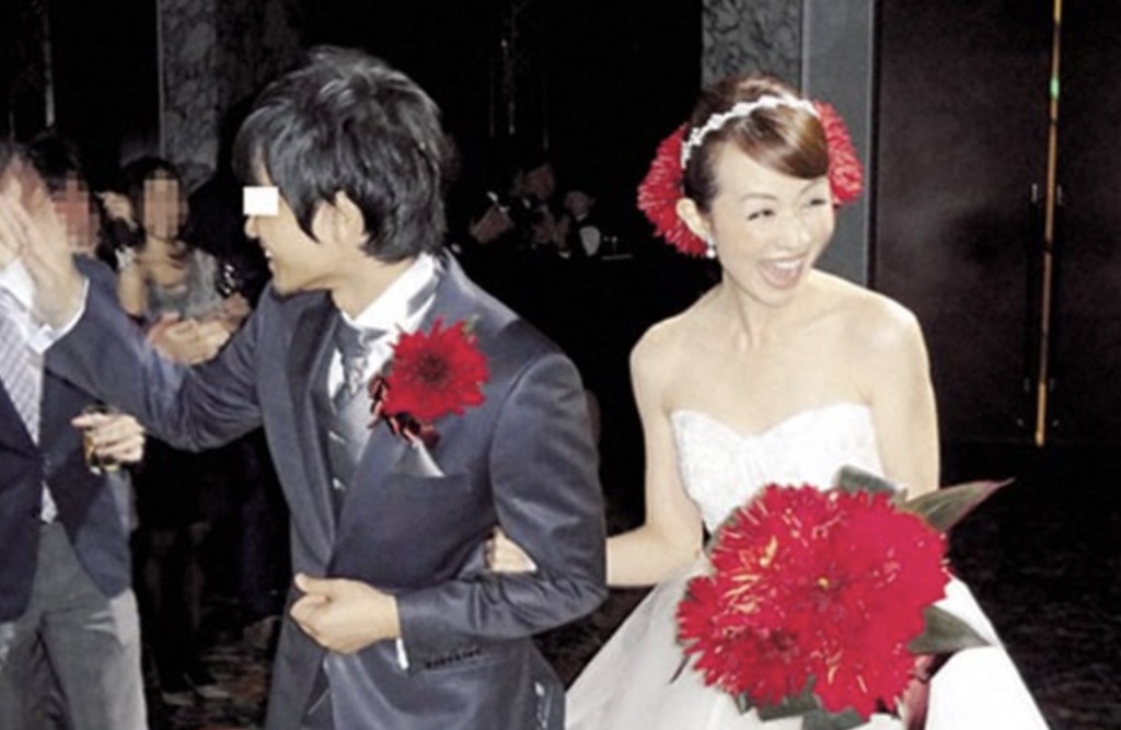蜜谷浩弥と平井理央の結婚式
